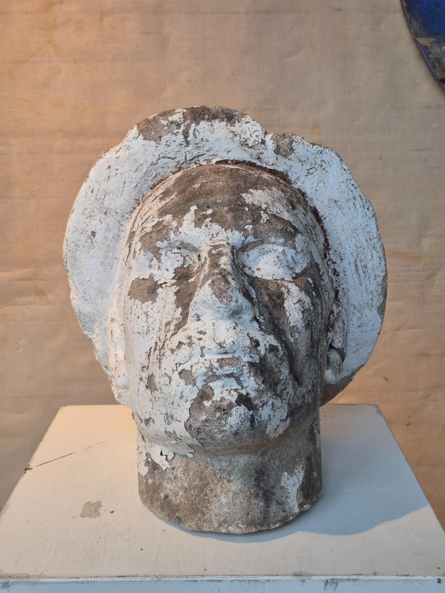 Giant old miners head