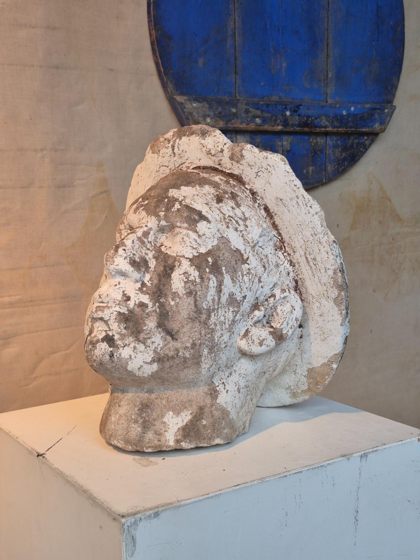 Giant old miners head