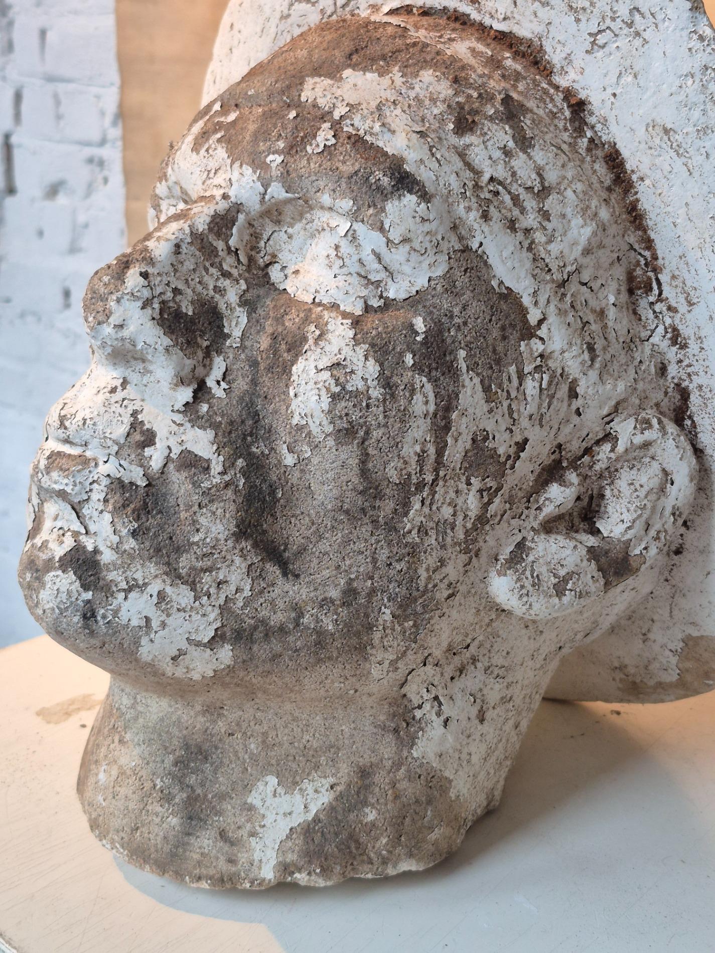 Giant old miners head