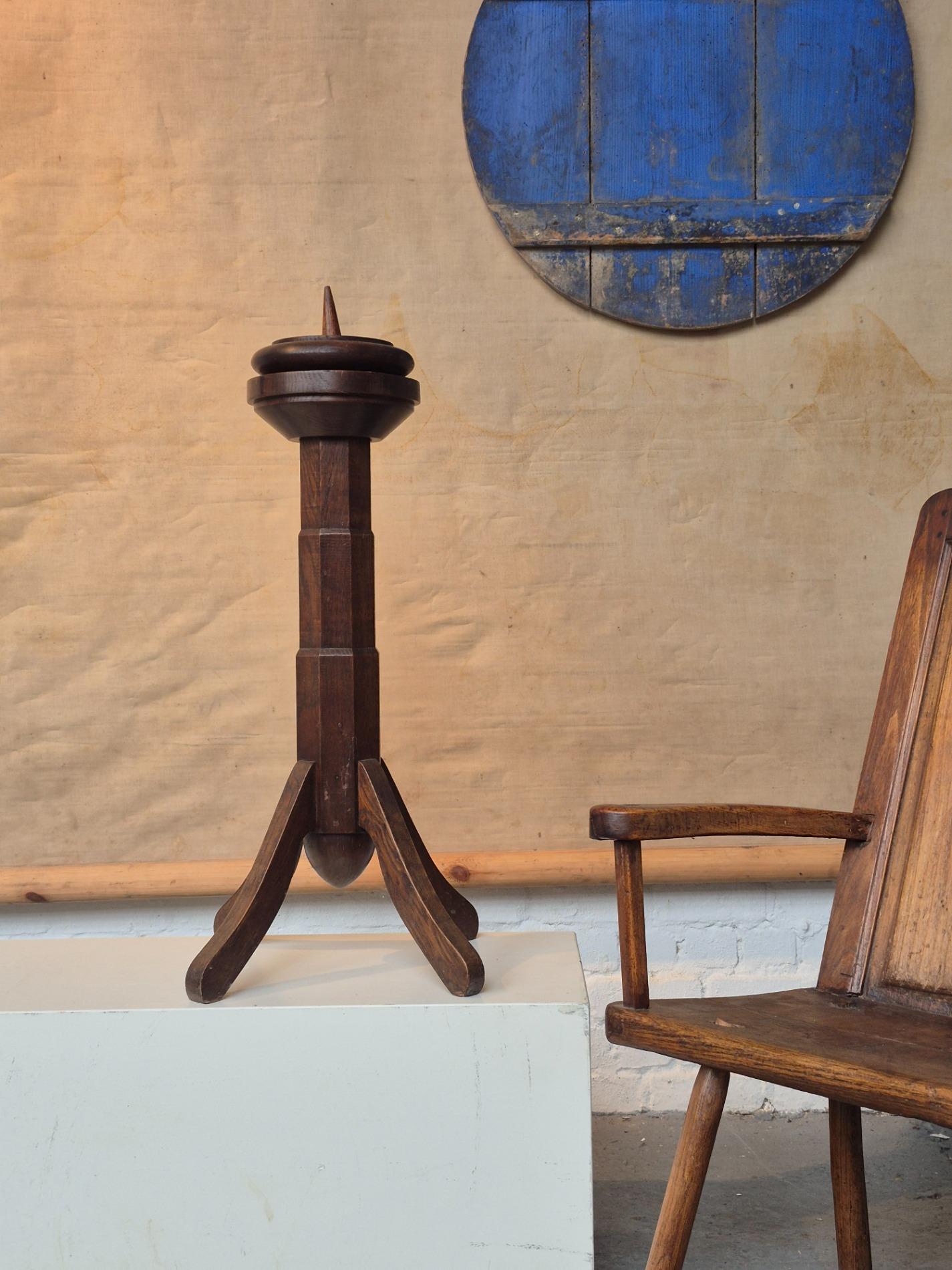 Massive art deco candlestick