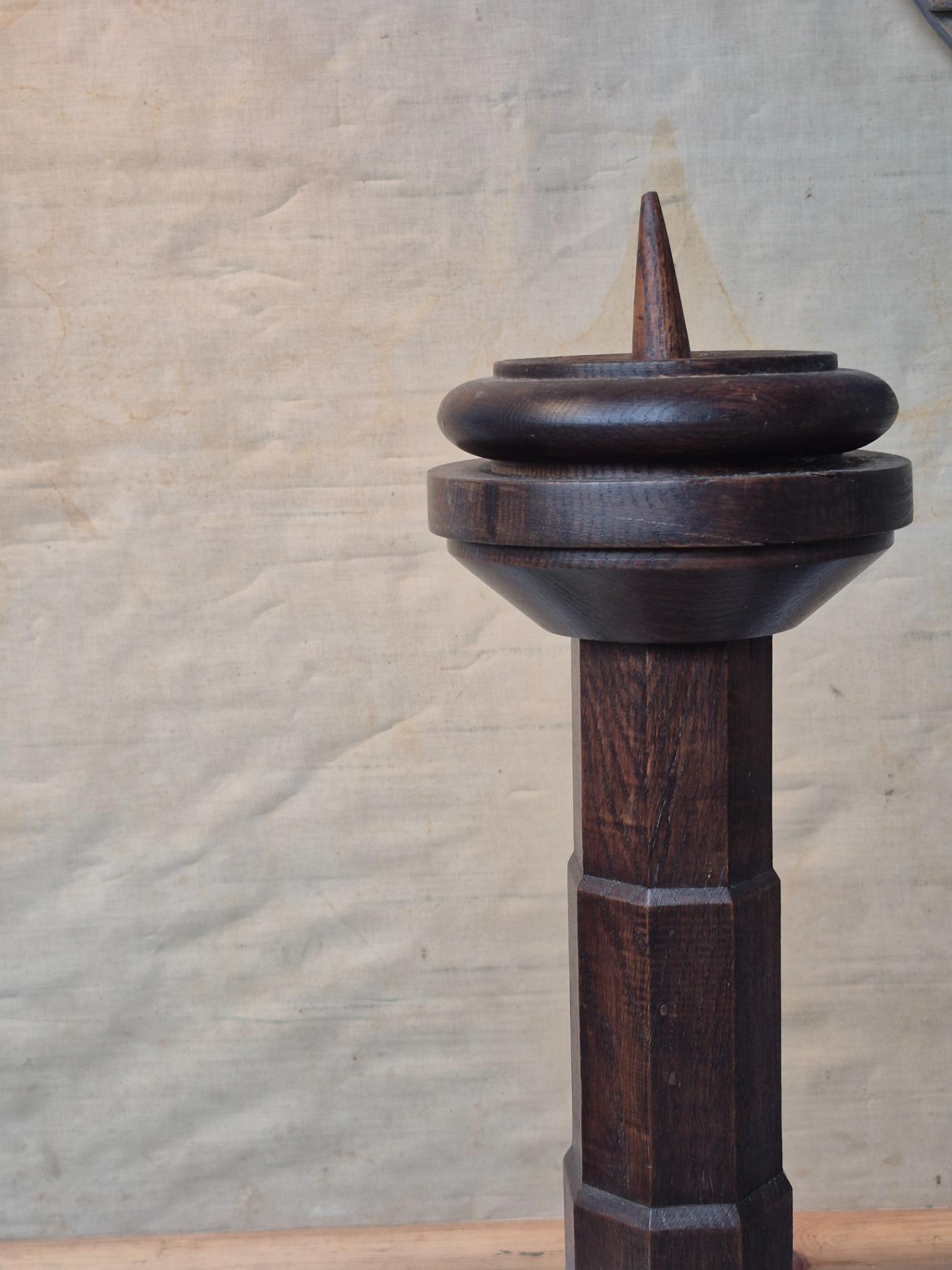 Massive art deco candlestick