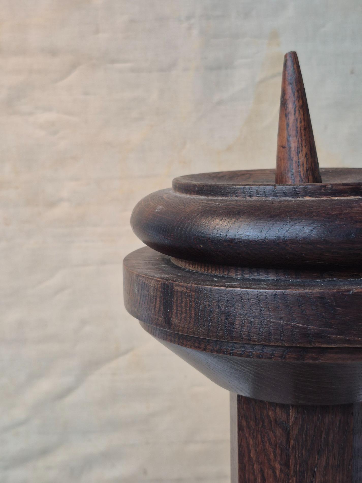 Massive art deco candlestick