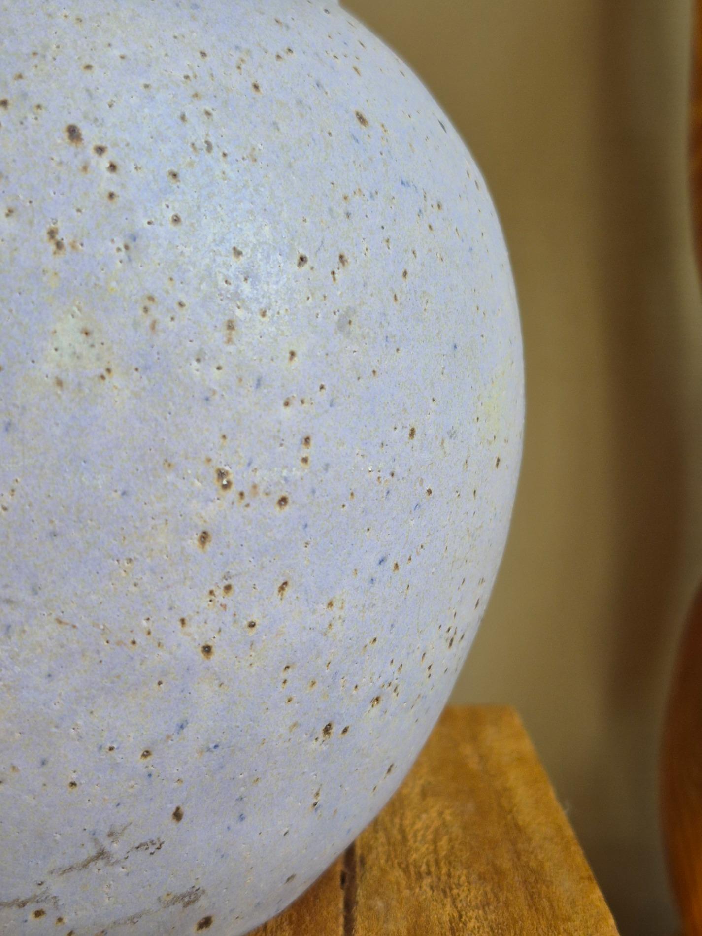 Sculptural studio pottery vase