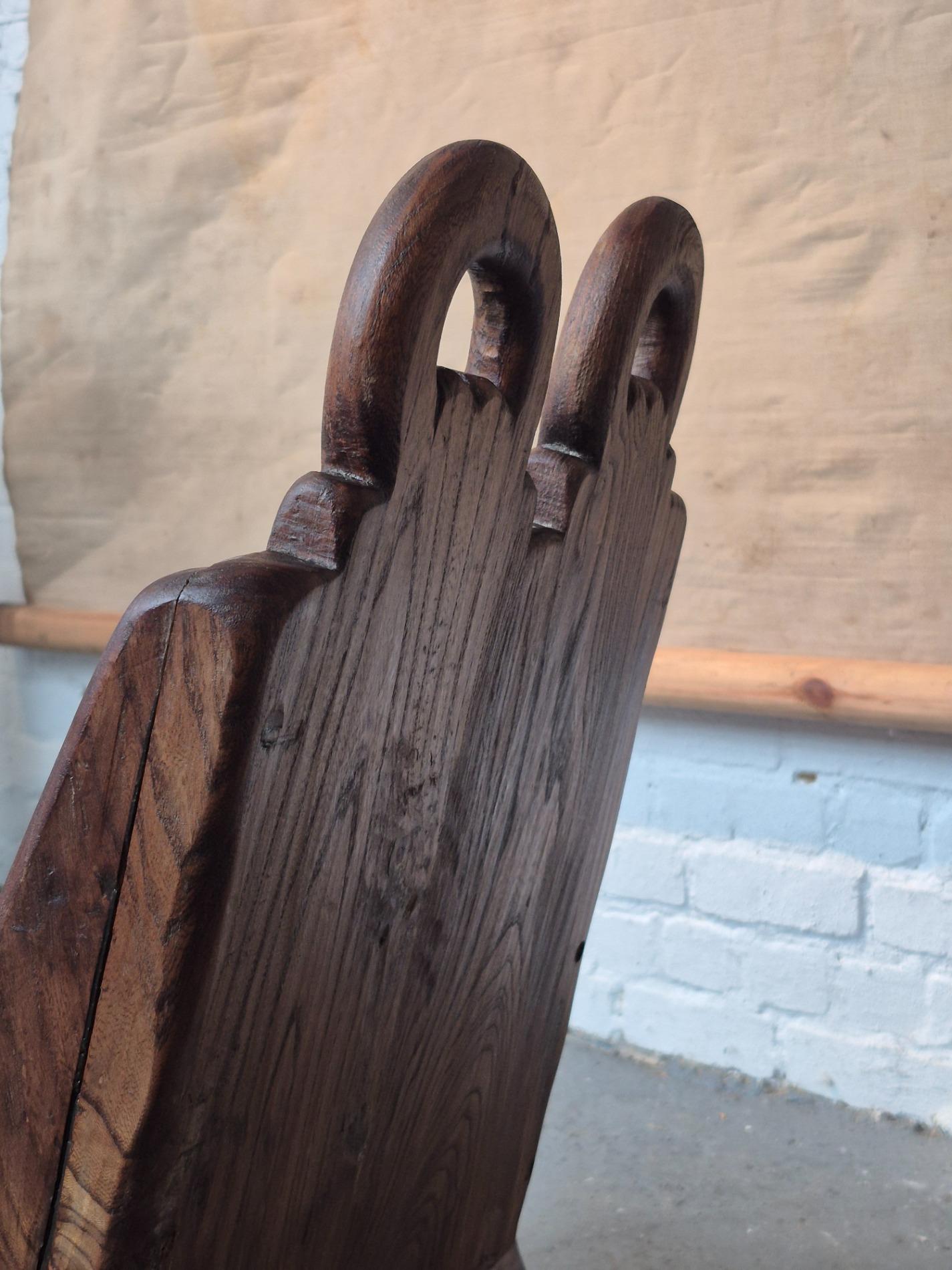 18thC lambing rocking chair