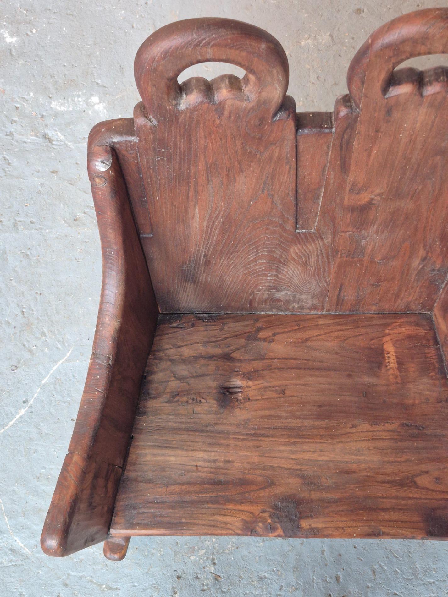 18thC lambing rocking chair