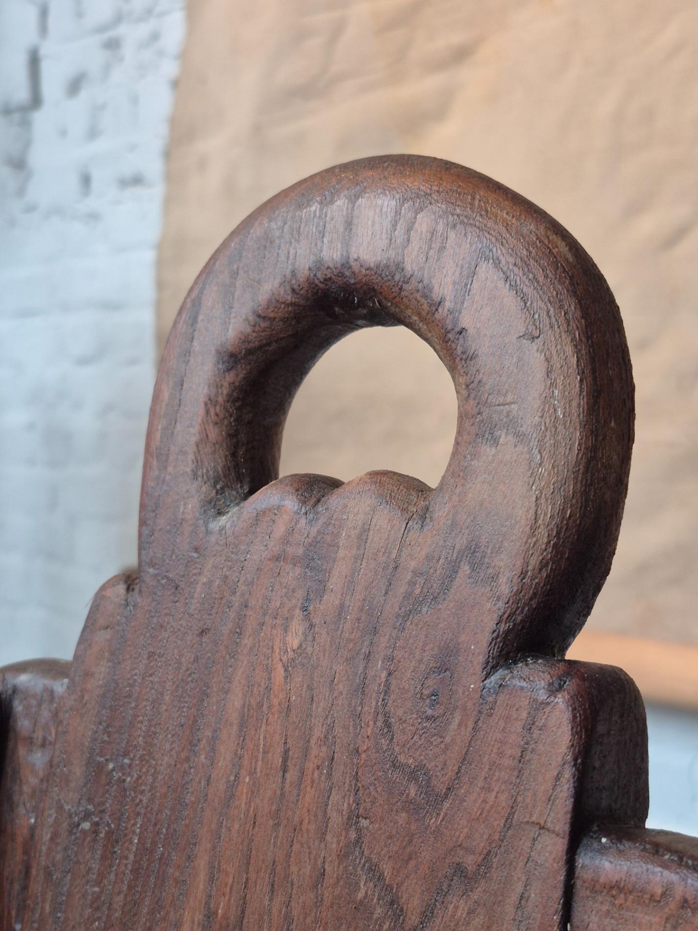 18thC lambing rocking chair