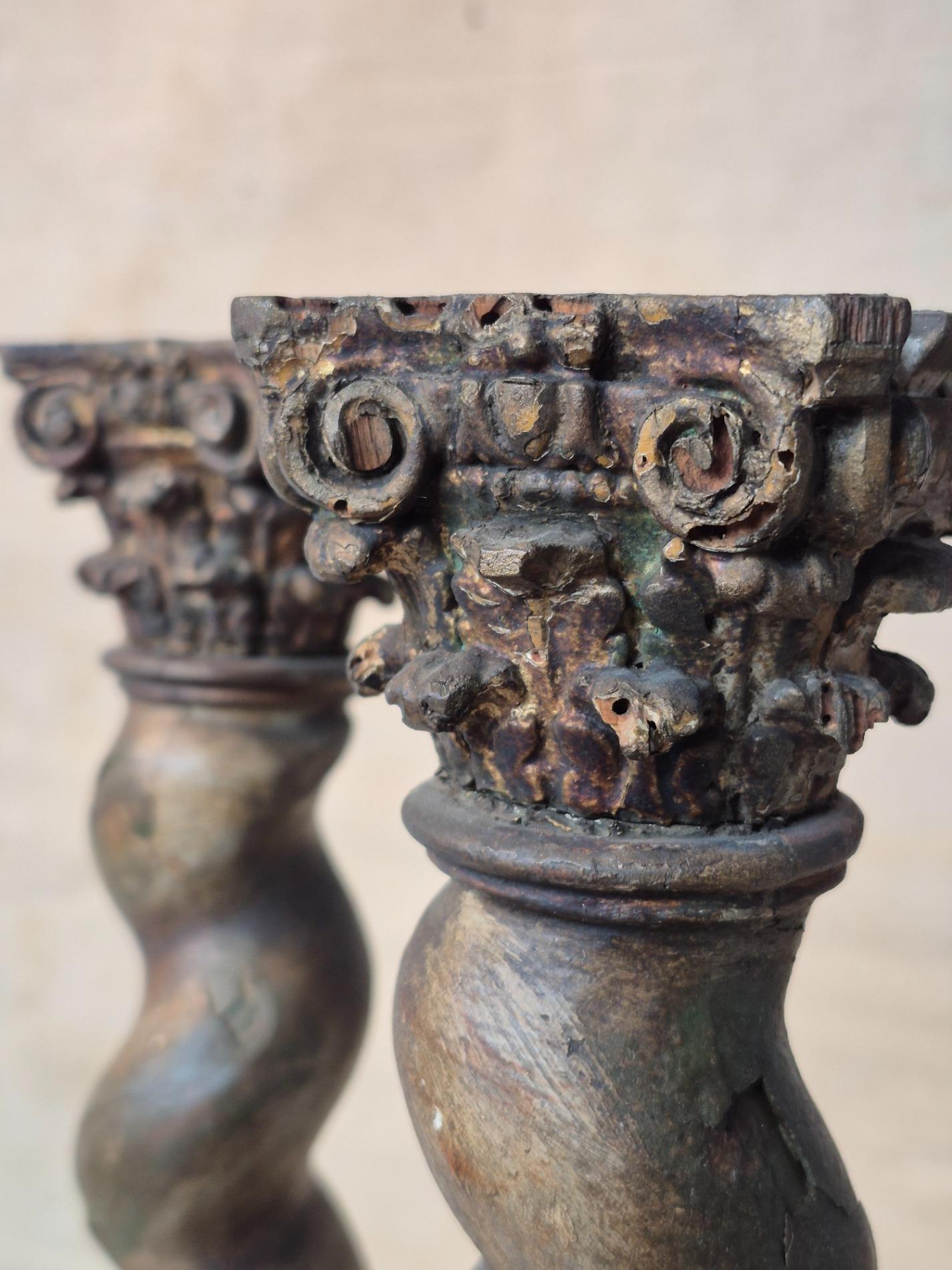 18thC Corinthian columns