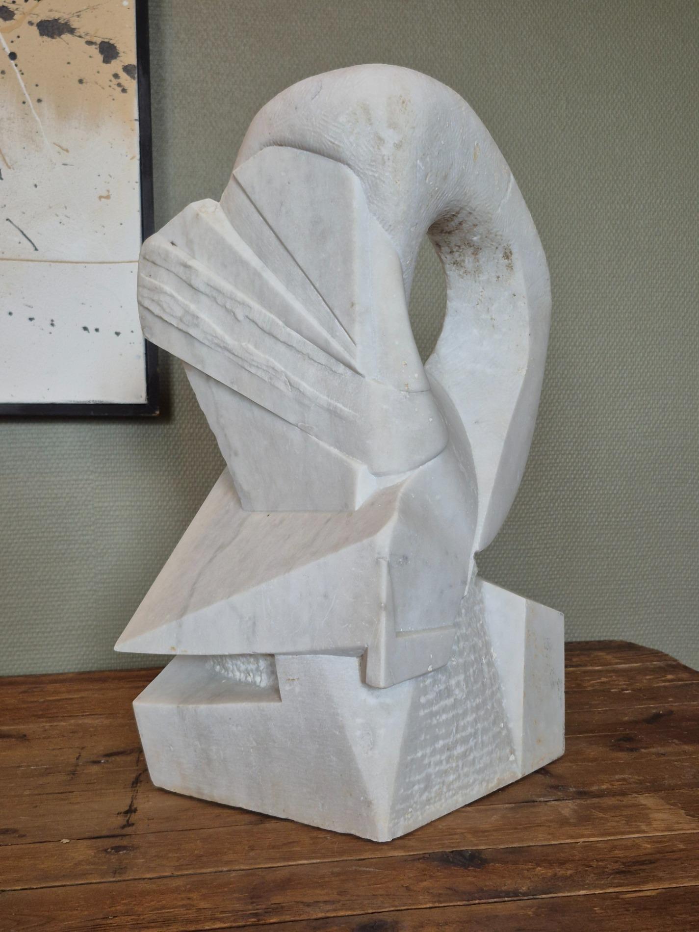 Abstract sculpture by Joshu Genku (1947-2021)