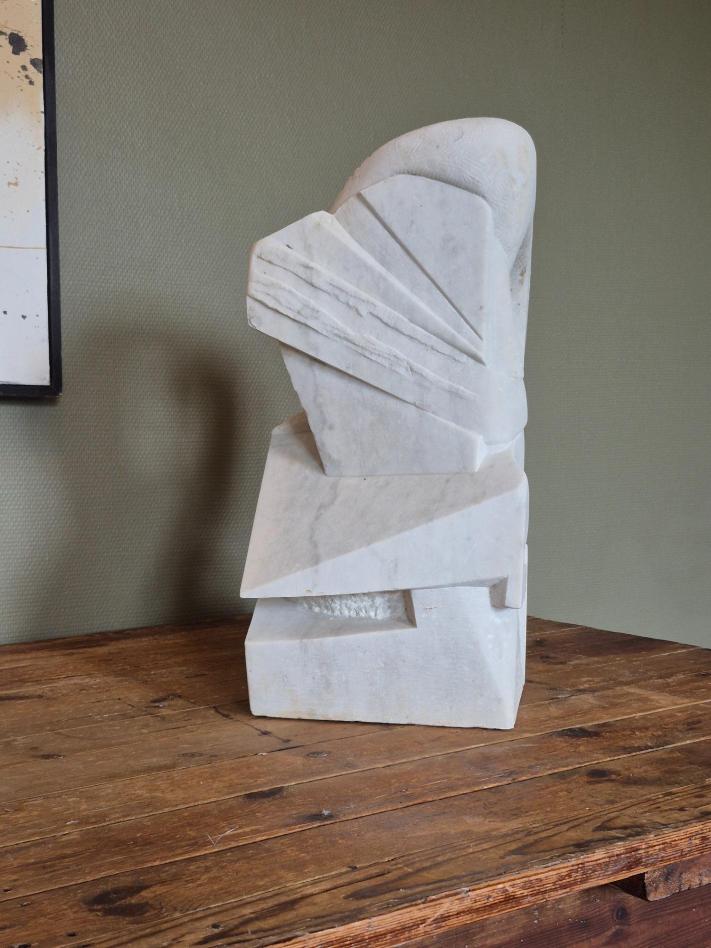 Abstract sculpture by Joshu Genku (1947-2021)