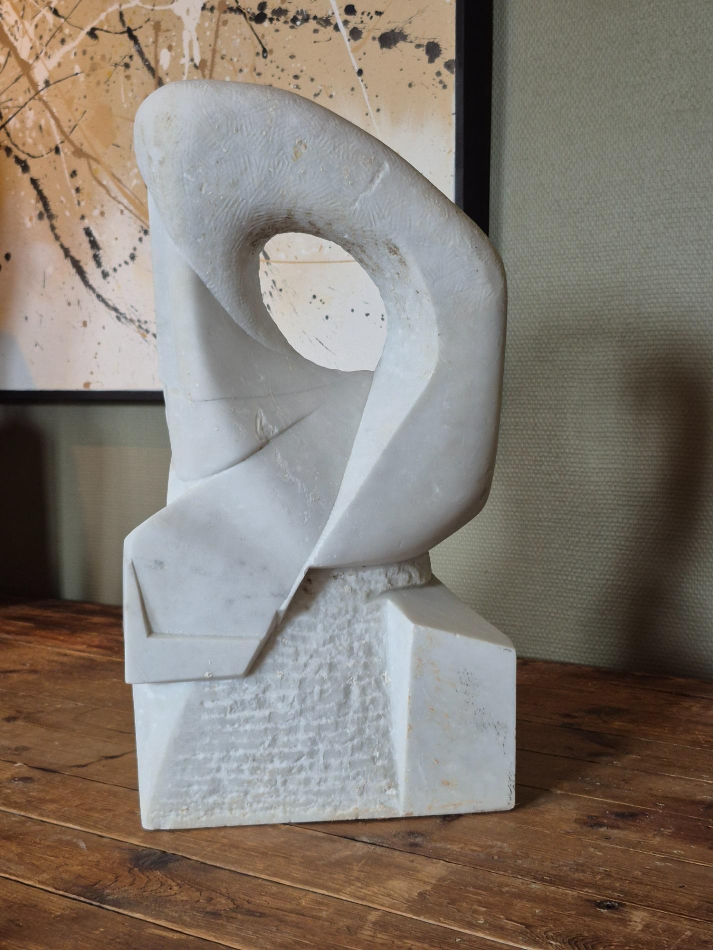 Abstract sculpture by Joshu Genku (1947-2021)
