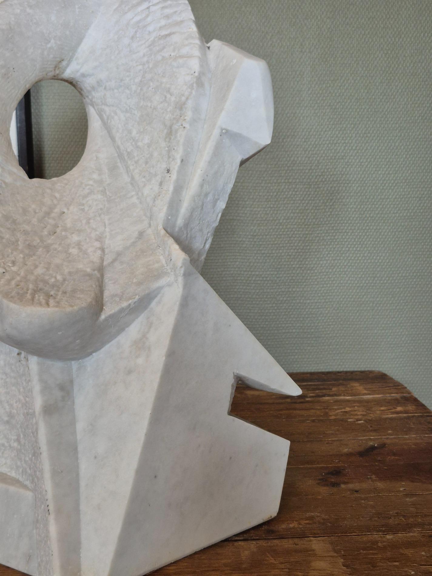 Abstract sculpture by Joshu Genku (1947-2021)