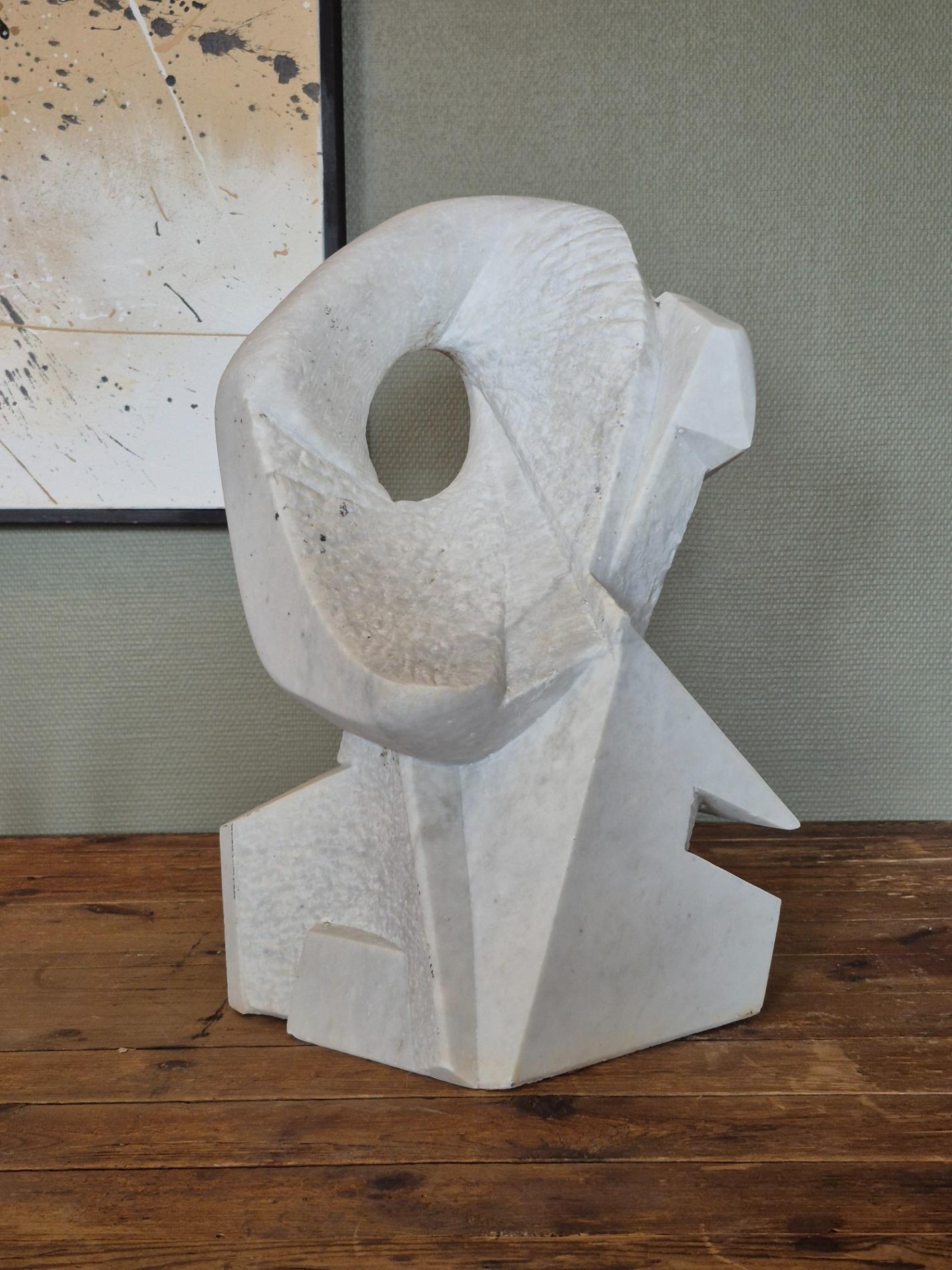 Abstract sculpture by Joshu Genku (1947-2021)