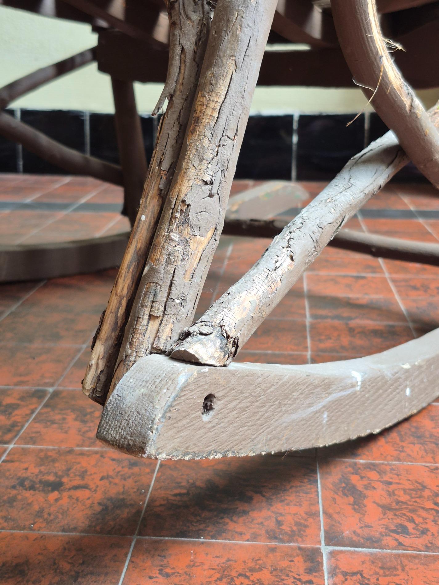 Adirondack rocking chair