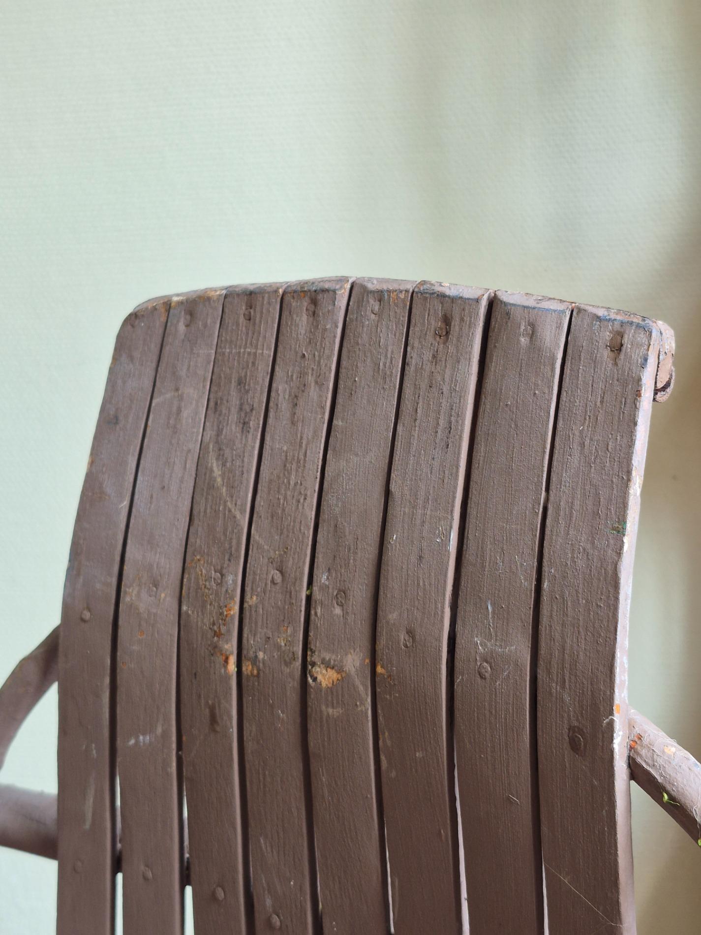 Adirondack rocking chair