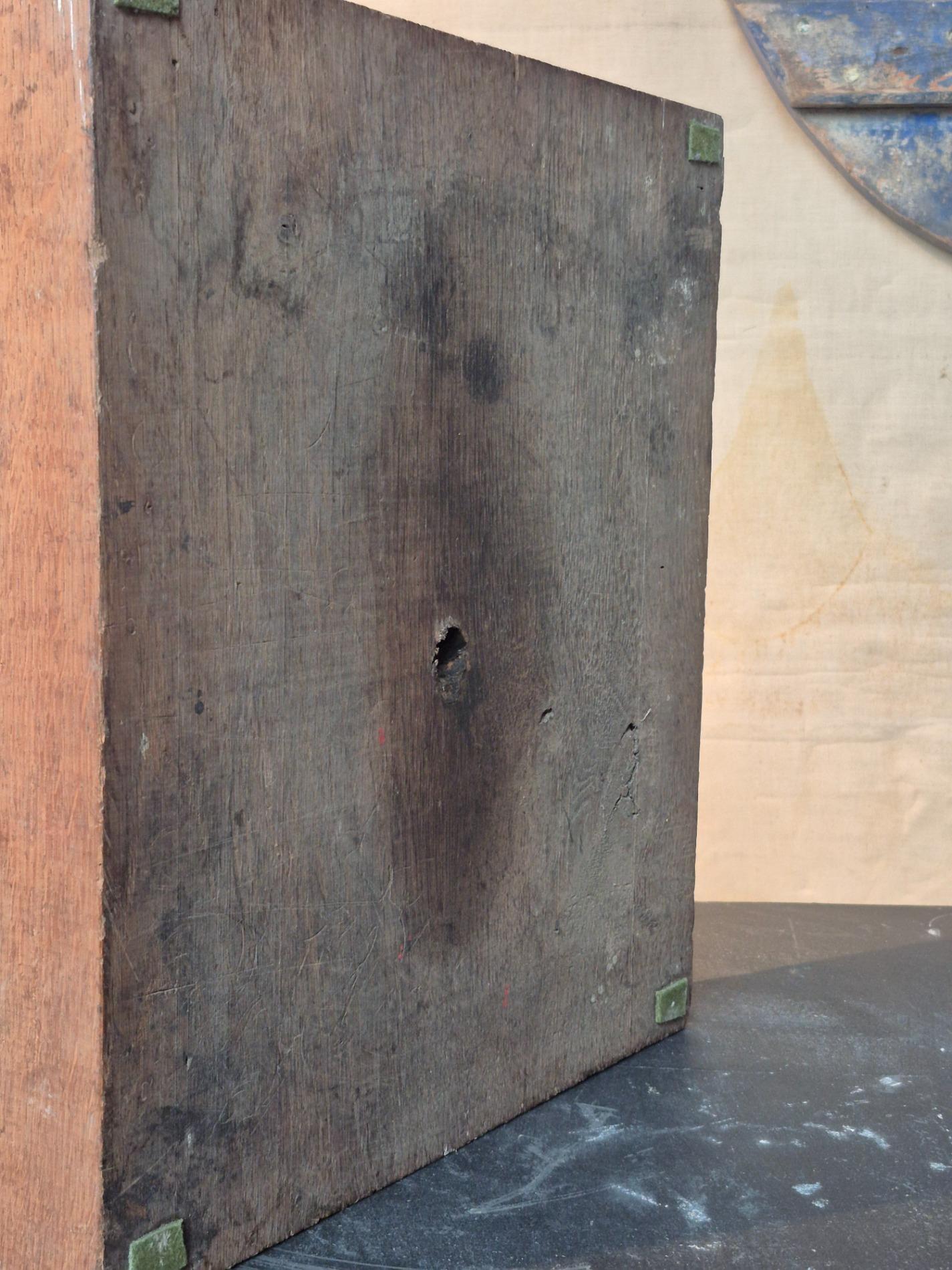 Old wooden mold of a Corpus Christi